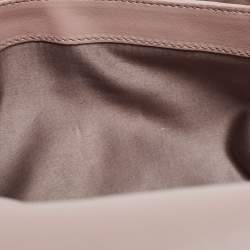 Miu Miu Old Rose Matelasse Leather Flap Chain Clutch 