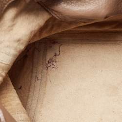 Miu Miu Beige Leather Paloma Top Handle Bag