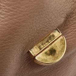 Miu Miu Beige Leather Paloma Top Handle Bag