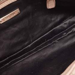 Miu Miu Old Rose Matelassé Nappa Leather Crystal Clutch Bag