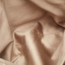 Pre Owned Miu Miu Off White Leather Pushlock Flap Top Handle Bag