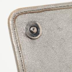 Miu Miu Grey Matelassé Leather Chain Crossbody Bag