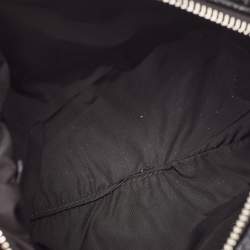Miu Miu Black Quilted Patent Leather Mini Spirit Hobo