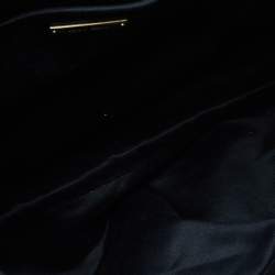 Miu Miu Black Matelassé Leather Flap Chain Shoulder Bag