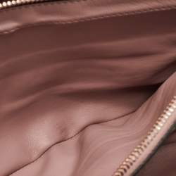 Miu Miu Old Rose Matelassé Leather Top Handle Bag