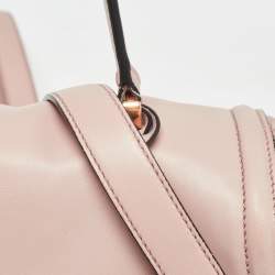 Miu Miu Old Rose Matelassé Leather Top Handle Bag