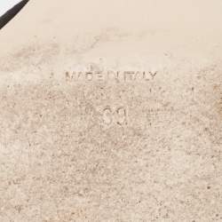 مملوكة مسبقًا Miu Miu Black Satin Bow Crystal Embellished Slide Sandals Size 39