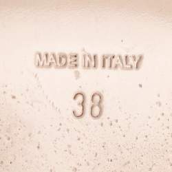 مملوكة مسبقًا Miu Miu Black Satin Crystal Embellished Block Heel Slide Sandals Size 38