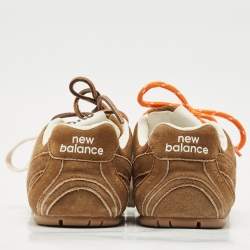 Miu Miu x New Balance Brown Suede Low Top Sneakers Size 37.5