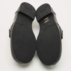 مملوكة مسبقًا حذاء لوفرز ميو ميو دونا جلد أسود مقاس 39