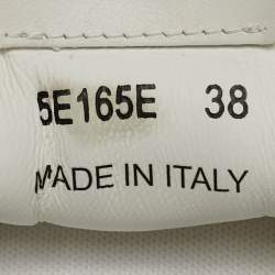 مملوكة مسبقًا حذاء رياضي ميو ميو نيو بالانس قماش شبكي وسويدي رمادي/أبيض بأربطة مقاس 38