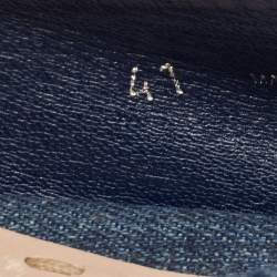 مملوكة مسبقًا صندل إسبادريل ميوميو – مطعَّم بالكريستال – جينز أزرق بحري – منصة مقاس 41