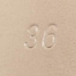 Pre Owned Miu Miu Size 36 Black Patent Leather Peep Toe Pumps