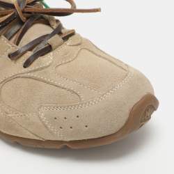 Pre Owned Miu Miu x New Balance 530 SL Size 40 Brown Suede Low Top Sneakers