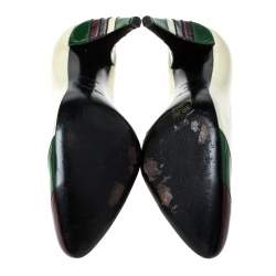 Miu Miu Multicolor Patent Leather Pumps Size 36