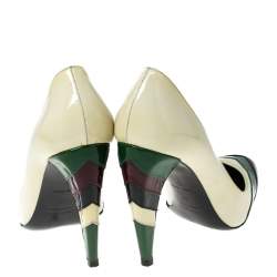 Miu Miu Multicolor Patent Leather Pumps Size 36