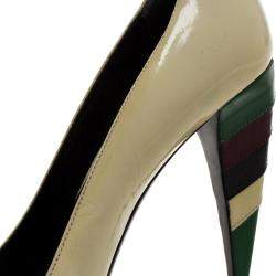 Miu Miu Multicolor Patent Leather Pumps Size 36