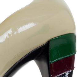 Miu Miu Multicolor Patent Leather Pumps Size 36