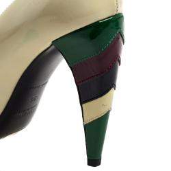 Miu Miu Multicolor Patent Leather Pumps Size 36