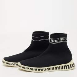 Miu miu discount sock sneakers sale