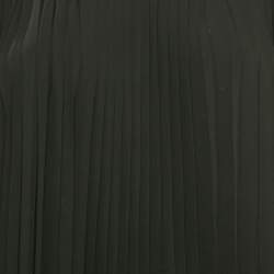 Pre Owned MM6 Maison Martin Margiela Black Plisse Midi Dress M
