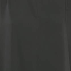 Pre Owned MM6 Maison Margiela Black Chiffon Wired Neck Detail Jumpsuit M