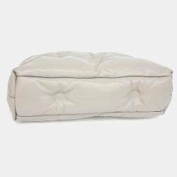 Pre Owned MM6 Maison Margiela Grey Leather Glam Slam Bag