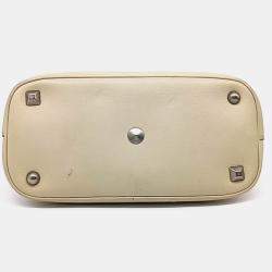 Pre Owned MM6 Maison Margiela Beige Leather 5AC bag
