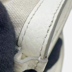 Pre Owned Maison Margiela Maison Margiela 5Ac Shoulder Bag White Calf Leather Size Micro