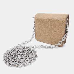 Pre Owned MM6 Maison Margiela Mini Chain Crossbody Bag