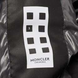 Moncler Grenoble Green Velvet Hooded N°3 Puffer Jacket M
