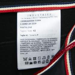 Moncler Grenoble Black Gabardine Trousers M