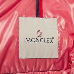 Pre Owned Moncler Blue Nylon Puffer Parana Down Jacket M/L