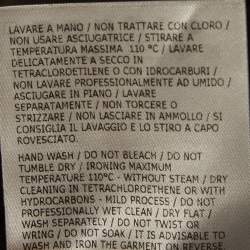 مملوكة مسبقًا Moncler Black Gabardine Pencil Skirt L