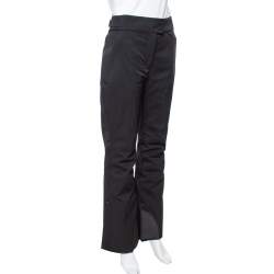 Pre Owned Moncler Black Padded Sportivo Ski Pants M