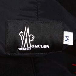 Pre Owned Moncler Black Padded Sportivo Ski Pants M