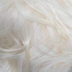 Pre Owned Moncler White Pony Hair Knee Length Snow Boots Size 39