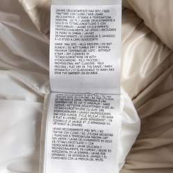 Pre Owned Moncler Beige Nylon Down Criel Vest M