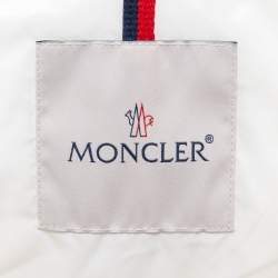 Pre Owned Moncler Beige Nylon Down Criel Vest M