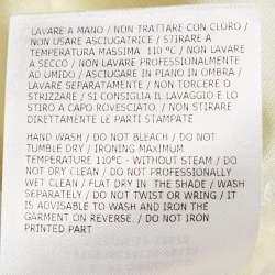 Pre Owned Moncler Yellow Tie-Dye Jersey Logo Applique Crop T-Shirt L