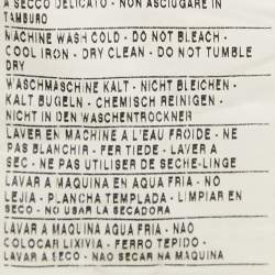 Pre Owned Moncler White Cotton Pencil Skirt L