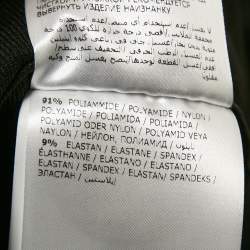 Pre Owned Moncler Black Gabardine Trousers M