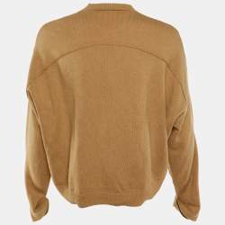 Moncler Brown Wool & Cashmere Jumper S