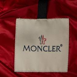 Pre Owned Moncler Black Nylon Stockholm Quilted Down Jacket S