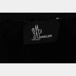Moncler Black Wool Maglione Tricot Knitted Cardigan sz XL