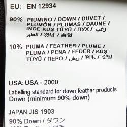 Pre Owned Moncler Green Polyester Hooded Zip Front Jacket M