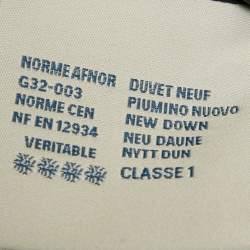 Pre Owned Moncler Black Nylon Puffer Down Hooded Jacket S