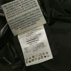 Pre Owned Moncler Red Synthetic Down Jacket M
