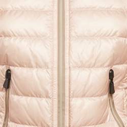 مملوكة مسبقًا جاكت مونكلير داي-ناميك منفوخ نايلون برتقالي فاتح مقاس صغير