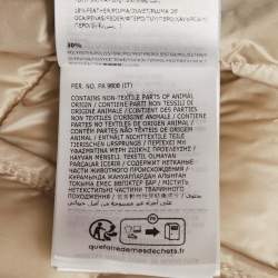 مملوكة مسبقًا جاكت مونكلير داي-ناميك منفوخ نايلون برتقالي فاتح مقاس صغير